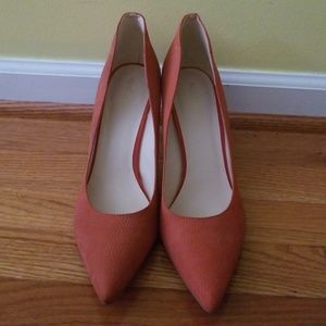 Burnt Orange Pumps